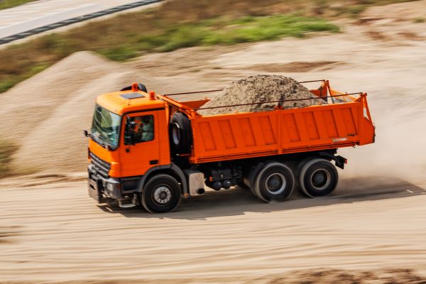 Sand Delivery in Elk River