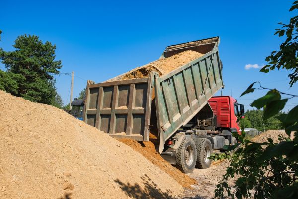 Sand Hauling in Elk River