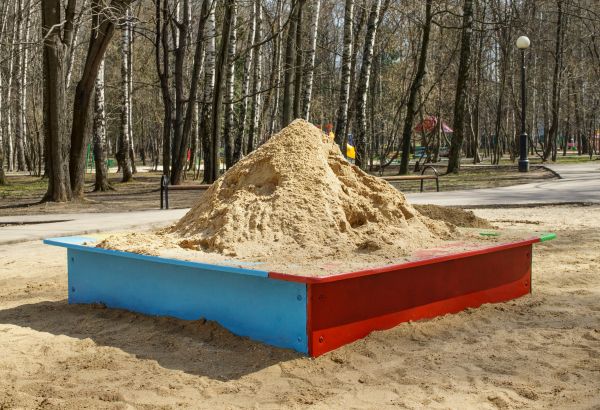 Playground Sand Delivery in Elk River