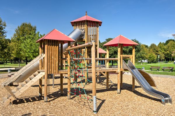 Playground Mulching Service in Elk River