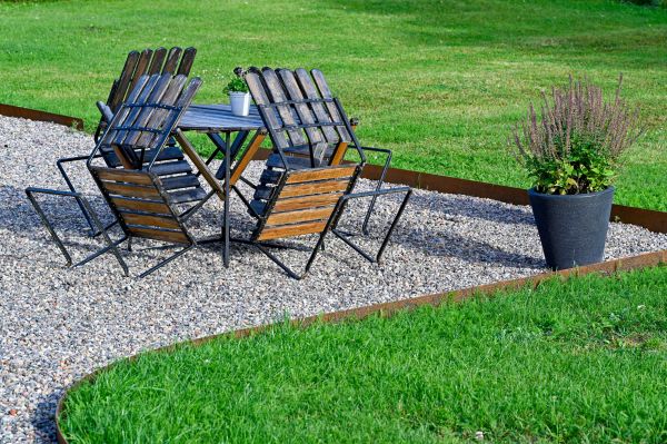 Metal Edging Installation in Elk River