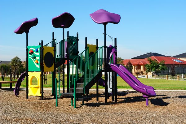 Playground Mulch Removal in Elk River