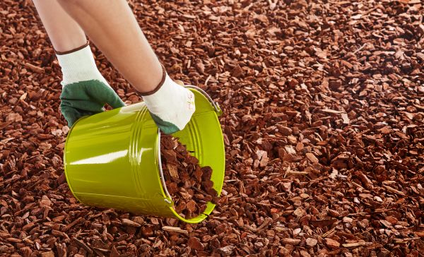 Wood Chip Landscaping in Elk River