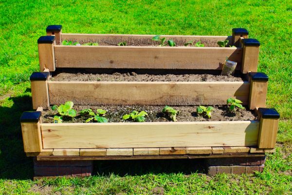 Raised Garden Bed Installation in Elk River